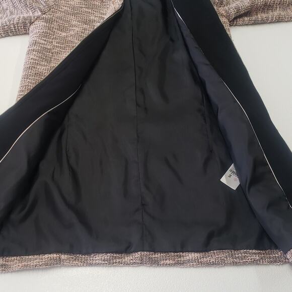 McGinn Sheila Pink and Black Tweed Jacket Women's Size Medium - Picture 6 of 11